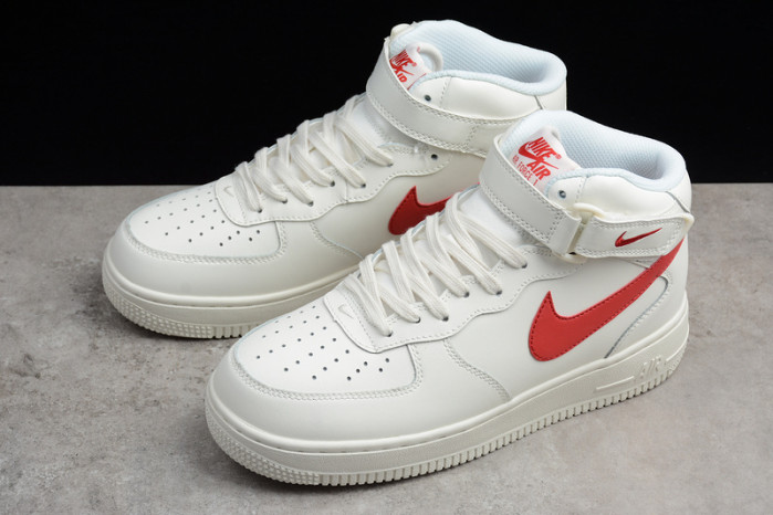 nike air force 1 mid 07 sneakers shoes high trainers white - 315123-126