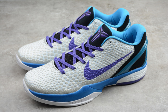 zoom kobe 6 white/blue-purple cw2190-102