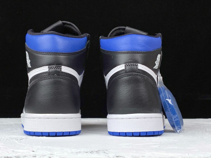 air jordan 1 retro high black game royal - 555088-041‎