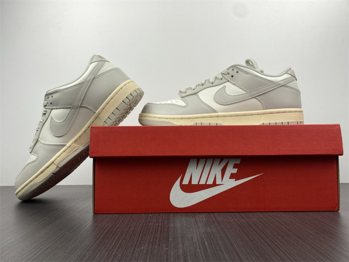 nike dunk low sail light bone (w) - dd1503-107