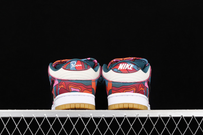 nike sb dunk low pro parra abstract art (2021) - dh7695-600