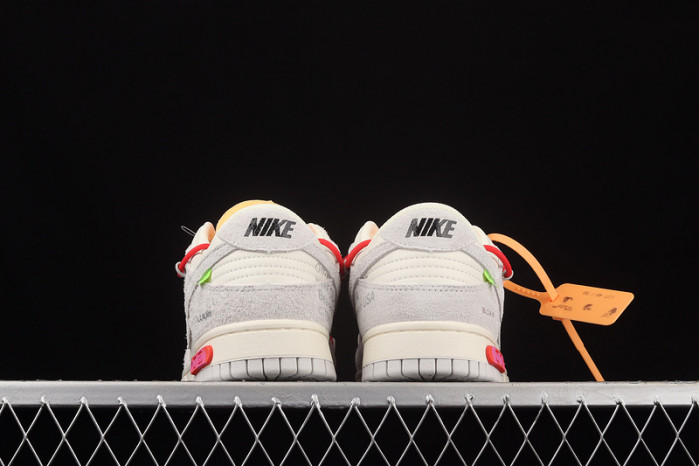 nike dunk low off-white lot 40 dj0950-103