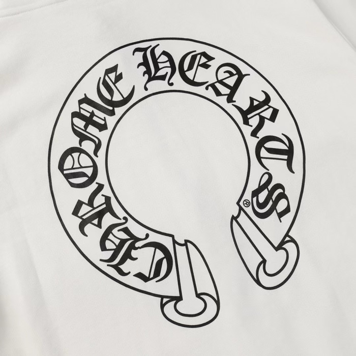 Chrome Hearts Horseshoe Floral Zip Up Hoodie FW00151